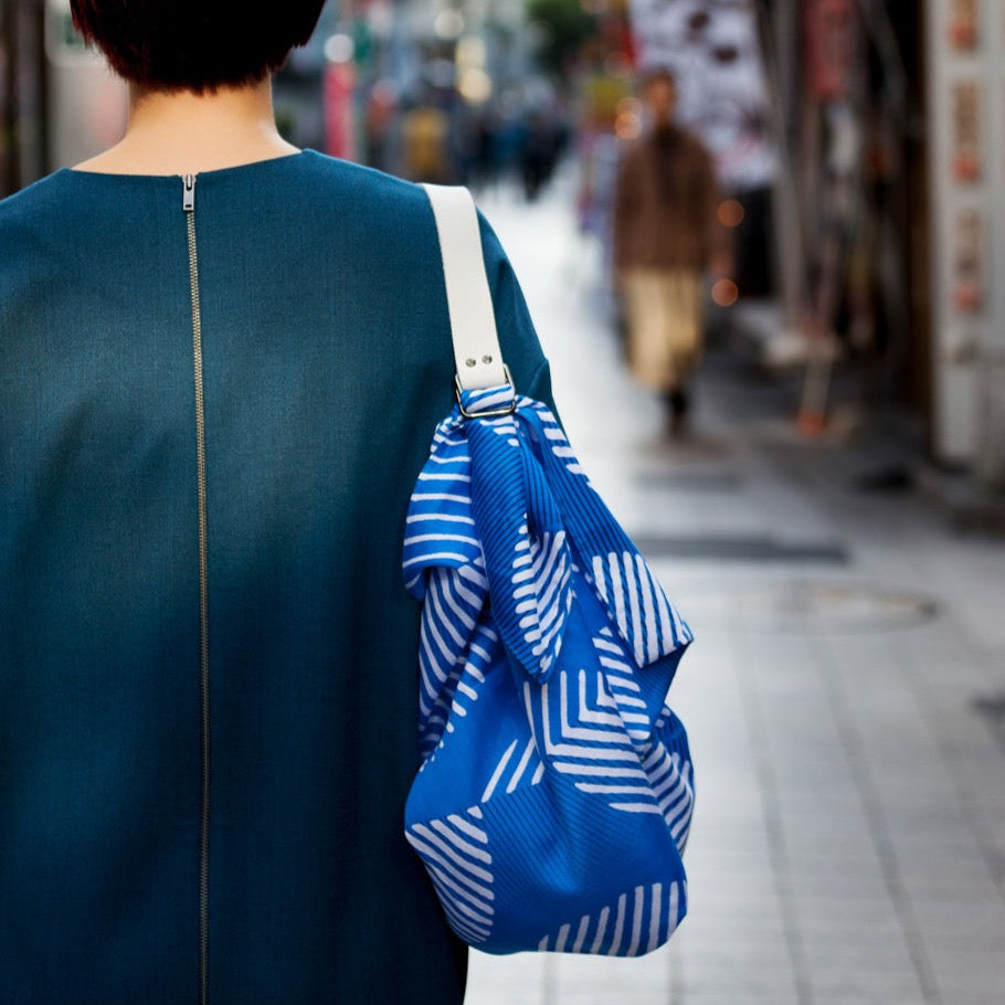 “Dots” Blue Furoshiki Bag Set
