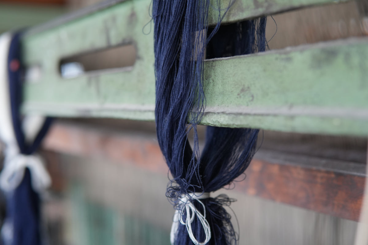 Sashiko Coaster by Mr. Kenichi Ohazama (Dark Navy)