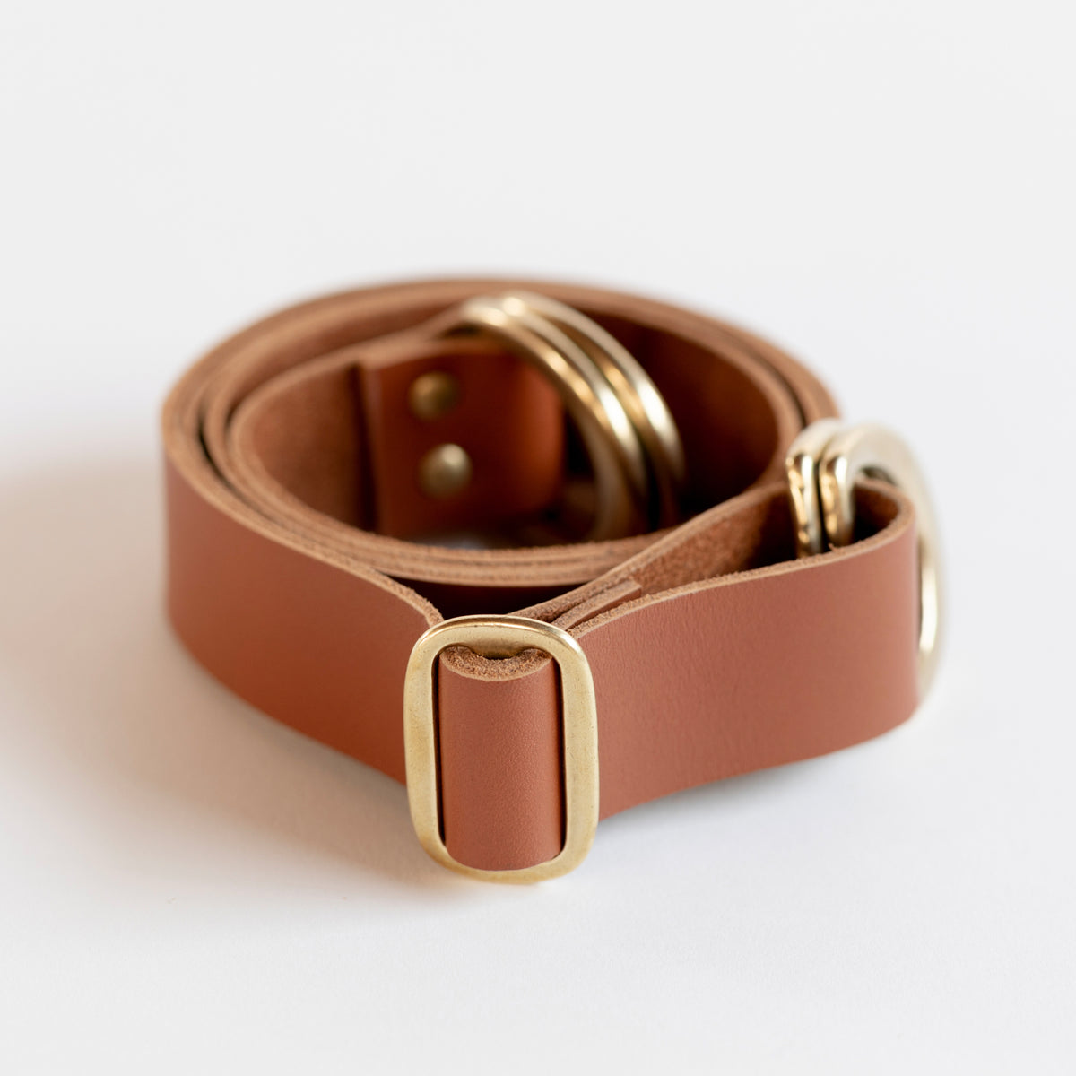 Mountain Blossom Midnight Blue & Adjustable Leather Carry Strap Set