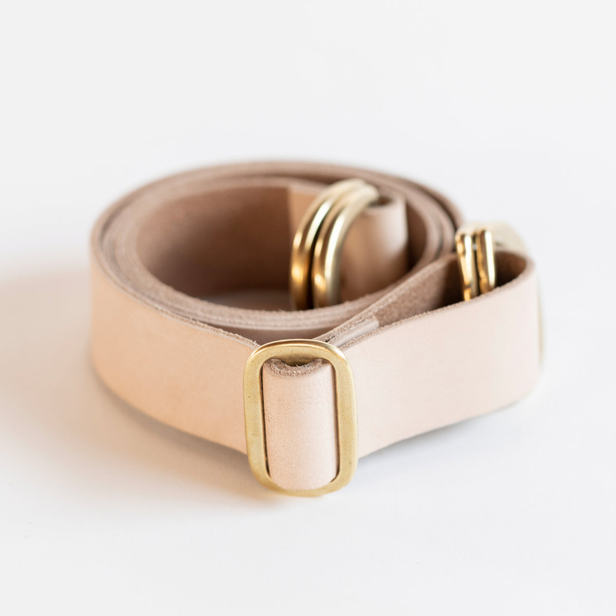 Mountain Blossom Midnight Blue & Adjustable Leather Carry Strap Set