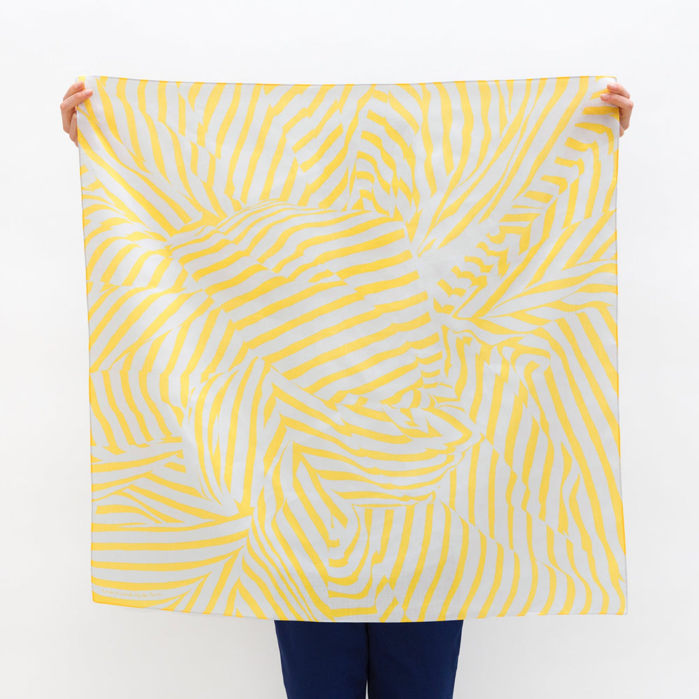 “Stripe” furoshiki (yellow)