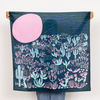 Gift box for furoshiki with mizuhiki ribbon