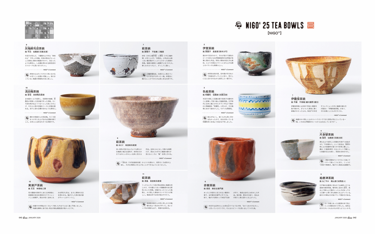 Utsuwa By NIGO : The Textbook of Japanese Tea Bowls