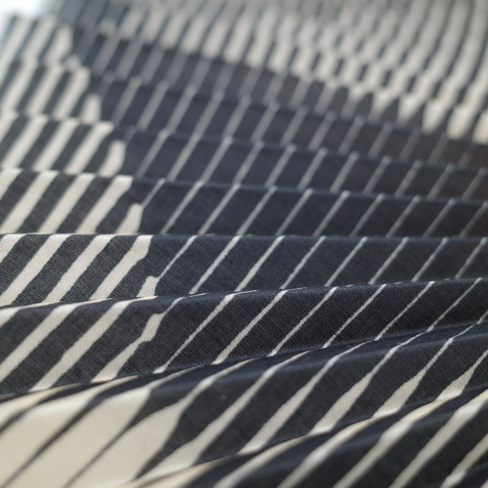 Folded Paper Black Upcycled Fan