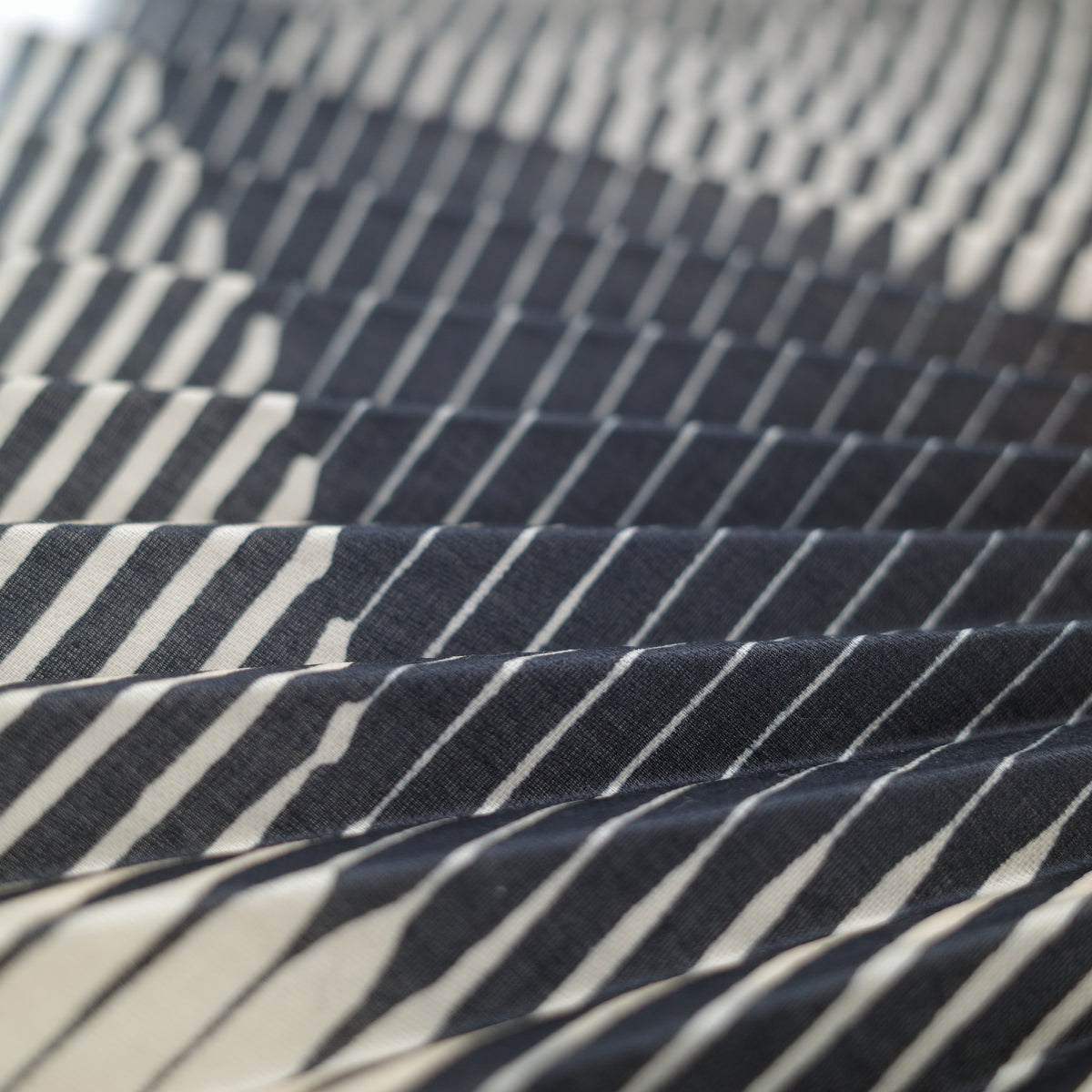 Folded Paper Black Upcycled Fan