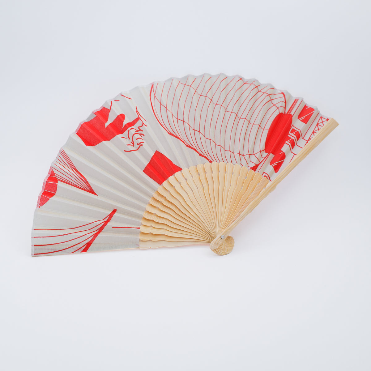 Tokyo Manga  Fan (Orange)