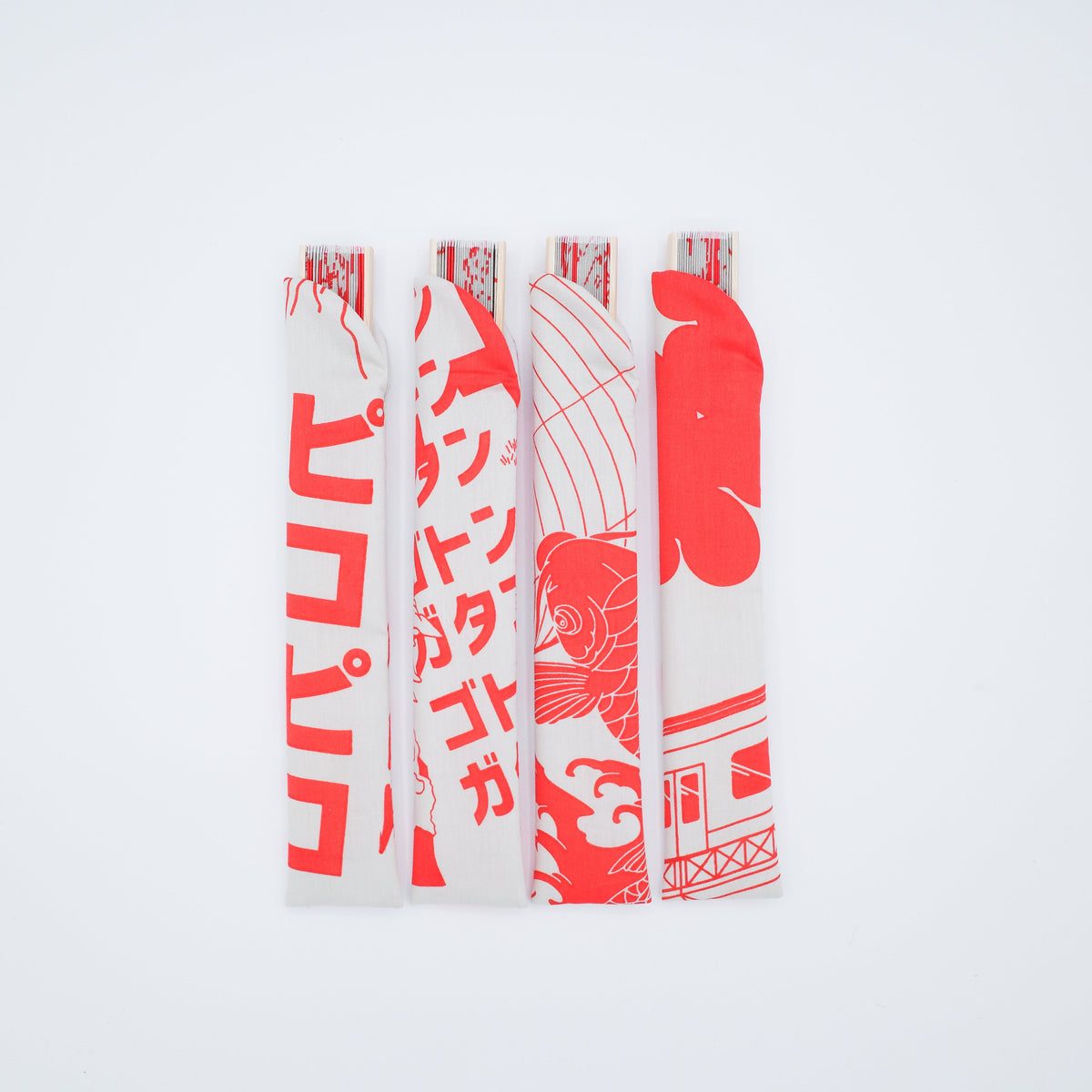 Tokyo Manga  Fan (Orange)