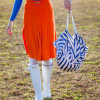 “Stripe” Navy Furoshiki Bag Set