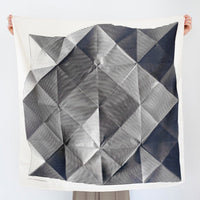 Gift box for furoshiki with mizuhiki ribbon