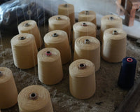 Sashiko Coaster - White