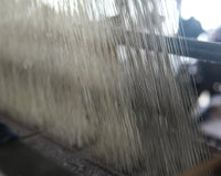 Sashiko Coaster - White