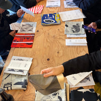 Furoshiki Wrapping Workshop in Tokyo by Link Collective
