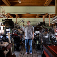 Sashiko Coaster - Red