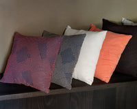 Sashiko Cushion Cover – Red on Navy (Link Collective Original Color)