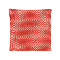 Sashiko Coaster -Cinnabar