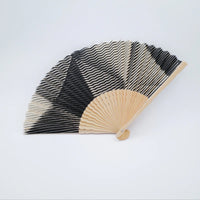 Folded Paper Black Fan