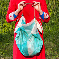 “Folded Paper” Green Furoshiki