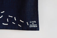 “Mountain Folds” Japanese Noren Hanging