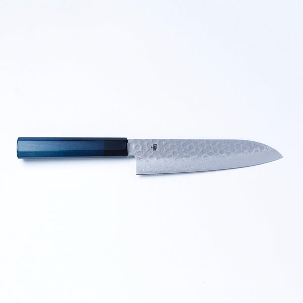 Indigo Japanese Knife / New Santoku