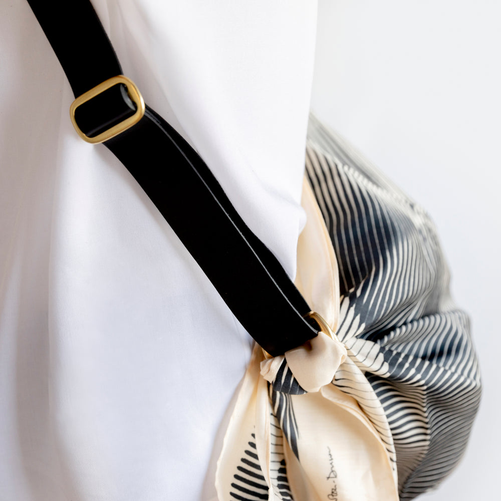 Adjustable Leather Strap for Furoshiki Bag by Link